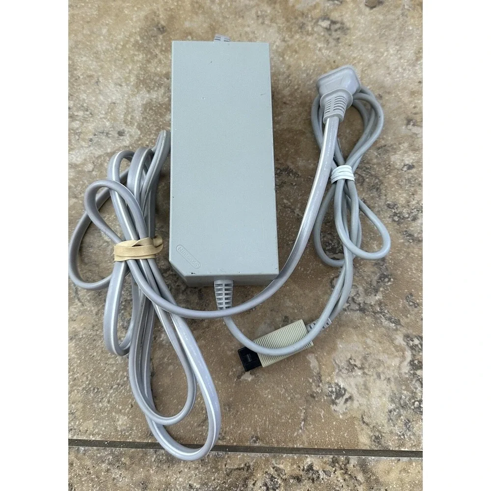 Nintendo Wii Power Supply Original Genuine OEM AC Adapter Cord Brick RVL-002